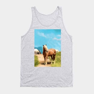 Cowboy Horse Tank Top